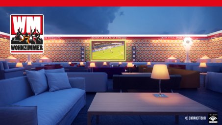 Das WM Wohnzimmer im Stadion An der Alten Försterei