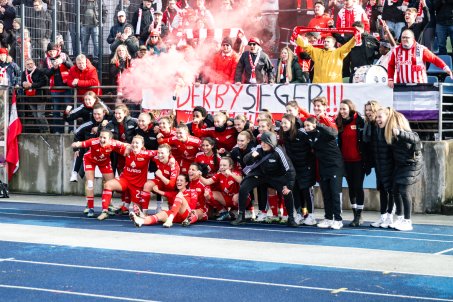 Derby Winners!!! Following the 3-0 win over arch-rivals Viktoria, Union had confirmed their dominance in the league