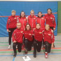 Die U15-Juniorinnen starten in die Hallensaison