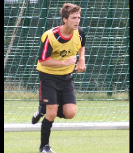 Dimosthenis Baxevanidis im Probetraining