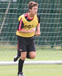 Dimosthenis Baxevanidis im Probetraining