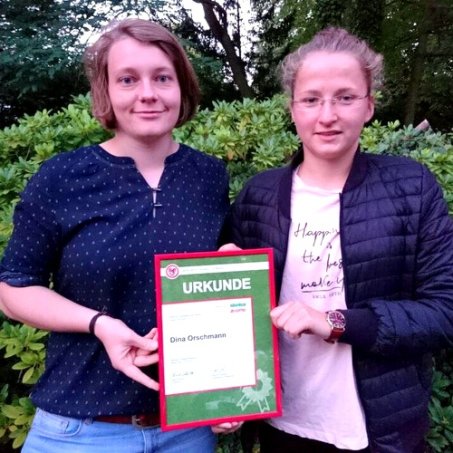 Dina Orschmann zur Fussballerin der Saison gewählt