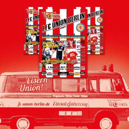 Druckfrisch! Das Programmheft zum Flutlichtspiel