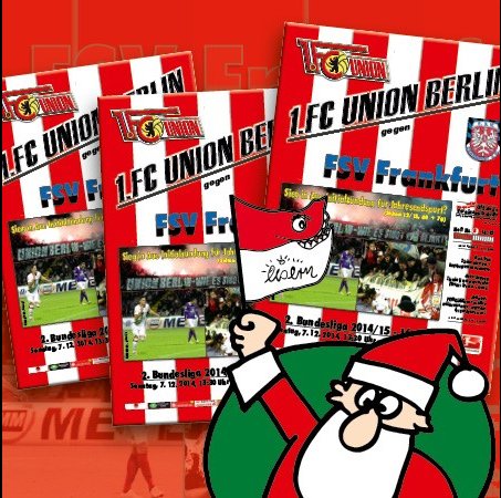 Eingetroffen: Programmheft zum Spiel gegen FSV Frankfurt