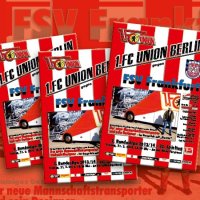 Eingetroffen: Programmheft zum Spiel gegen Frankfurt 