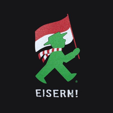 Eisern: AMPELMANN trägt rot-weiß