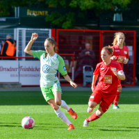 Eiserne Ladies: Der VfL Wolfsburg war eine Nummer zu groß 