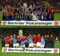 Empfang für Pokalsieger-Teams des 1. FC Union Berlin