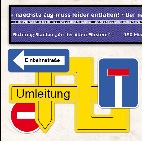 Erhebliche Verkehrsbeeinträchtigungen zum Sandhausen-Spiel