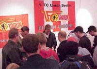 Eröffnung des Union-Fanshops