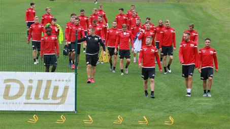 Erster „richtiger“ Tag im Trainingslager