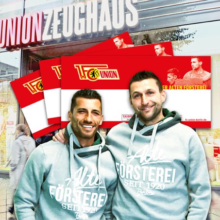 Exklusiv im Union-Zeughaus: Karim und Tusche an der Kasse