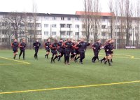 FC St. Pauli trainiert an der Hämmerlingstraße