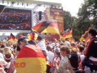 Fan-Meile mit ganz viel Union