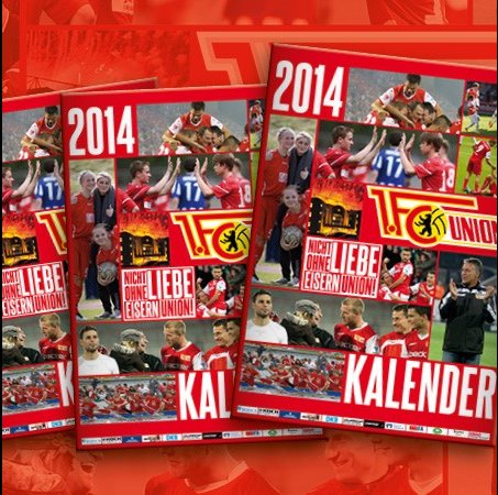 Fanshop: Kalender 2014 eingetroffen