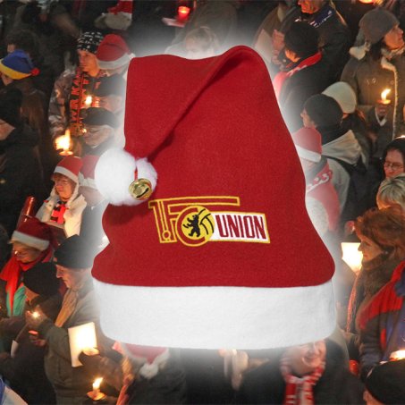 Fanshop: Mit warmen Ohren zum Weihnachtssingen.