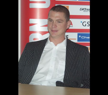 Fantreffen mit Teammanager Christian Beeck