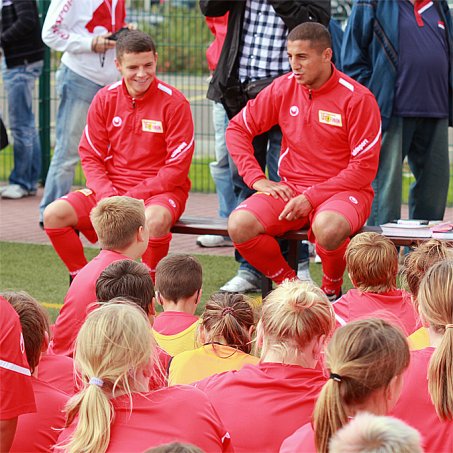 Fielmann-Day-Camp: 100 Kinder und zwei Profis