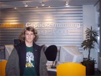 Florian Müller wohlbehalten zurück - ohne Gepäck