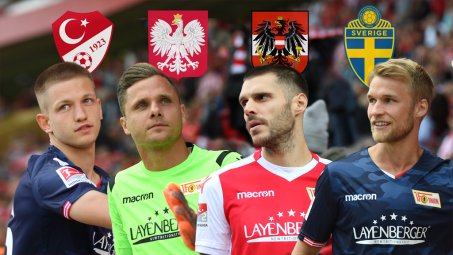 Four players receive international call