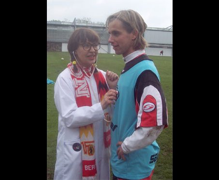 Frau Puppendoktor Pille zu Gast beim 1. FC Union Berlin