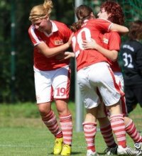 Frauen: Damen-Team des 1. FC Union Berlin siegreich