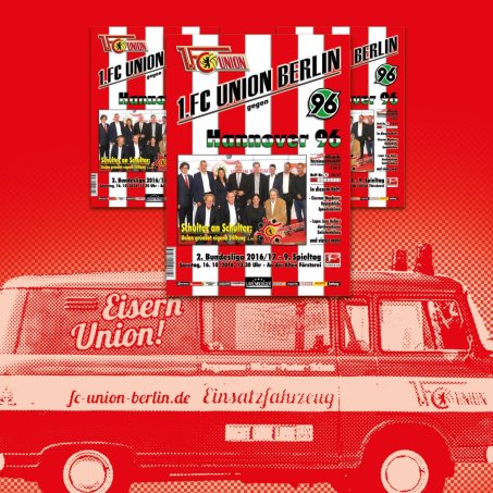 Frisch gedruckt: Das Programmheft zur Partie gegen die 96er