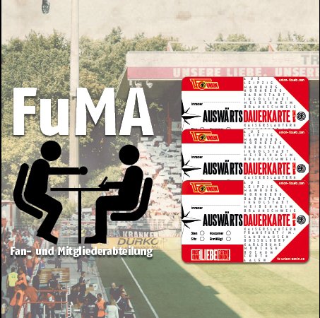 FuMA-Initiative: Die Union-Auswärtsdauerkarte ist da!