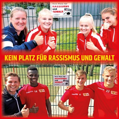 Fußballvereine gegen Rechts: Union unterstützt Aktion für Zivilcourage
