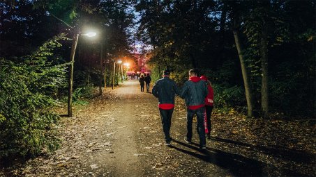 Geänderte Wegeführung zum Stadion