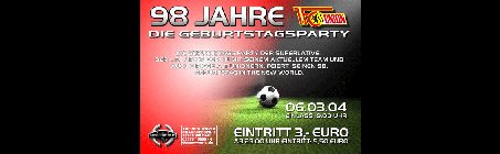 Geburtstagsparty der Superlative