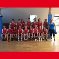 Gelungene Abwechslung: Die U17-Juniorinnen probieren sich im &quot;Jumping&quot;