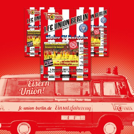 Gerade angeliefert! Das Programmheft zum Heimspielauftakt 