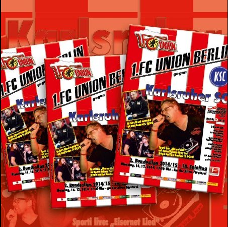 Heft(ig): Das Programm zum KSC-Spiel liegt bereit