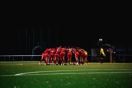 Hello darkness my old friend. Before kick off in the cup against Türkiyempsor