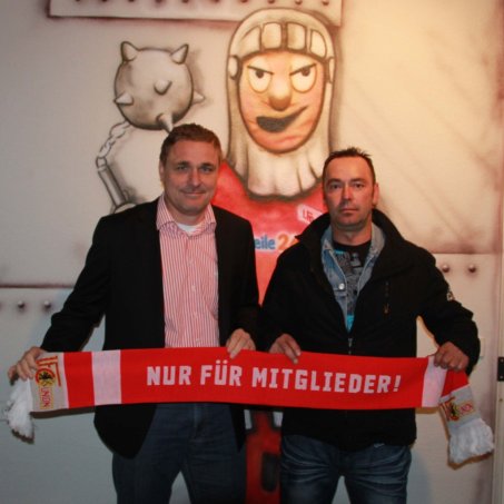 Herzlich Willkommen: 1. FC Union Berlin begrüßt das 8000. Mitglied