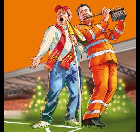 Heute Abend 19 Uhr: Weihnachtssingen im Stadion An der Alten Försterei