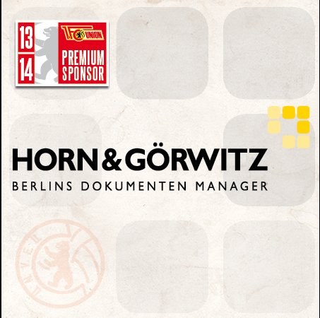 Horn & Görwitz GmbH & Co KG ist neuer Premium-Sponsor des 1. FC Union Berlin