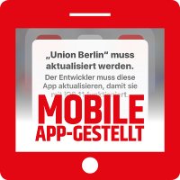 Information zur Verwendung der App des 1. FC Union Berlin
