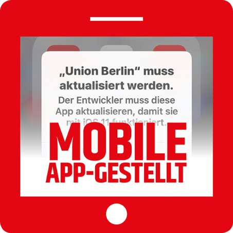Information zur Verwendung der App des 1. FC Union Berlin