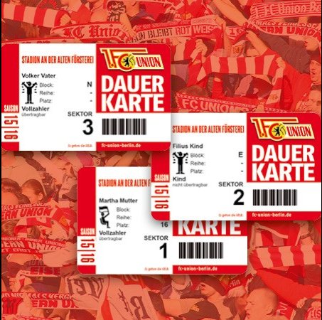 Ingo Kühnel kauft 9000. Dauerkarte