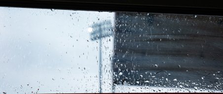 It was if the rain hadn't stopped in the month since the draw, and now, on the night of the first game, it came down harder than ever