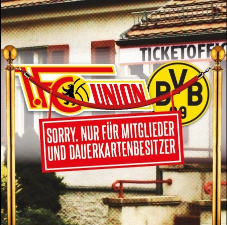 Jubiläumsspiel gegen den BVB: Tickets jetzt exklusiv für Mitglieder und Dauerkarteninhaber