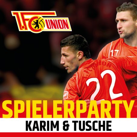 Karim & Tusche gehen in die Verlängerung – Tickets für die Spielerfete ab sofort erhältlich