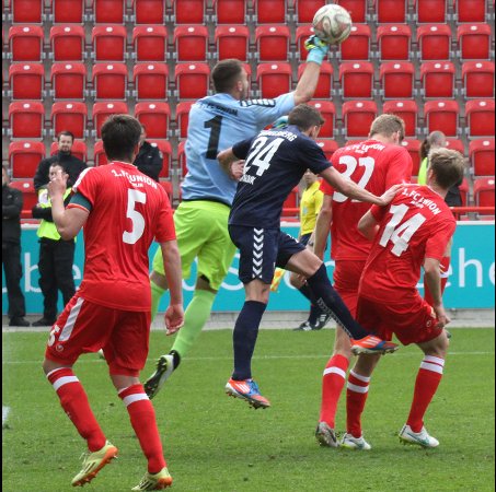 Kroll hält Strafstoß: Union II siegt 3:1 gegen Babelsberg