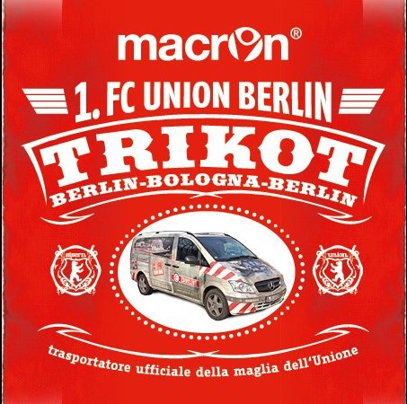 La strada a Bologna: Hol die Union-Trikots nach Berlin!