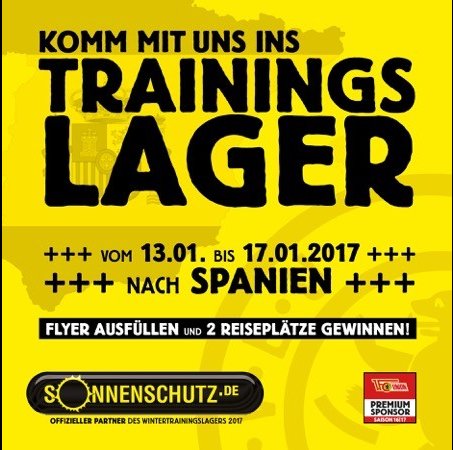 MIt sonnenschutz.de ins Trainingslager