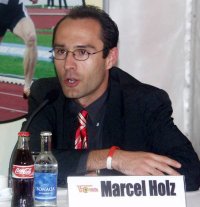 Marcel Holz, Trainer der ersten Frauenmannschaft.