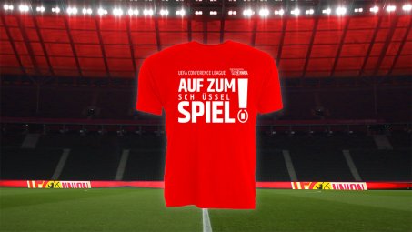 Motto-Shirts für alle Unioner im Olympiastadion