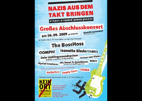 "Nazis aus dem Takt bringen" - Gewinne die CD zum Konzert!